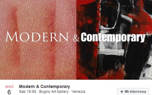 Invito Mostra Modern & Contemporary Bugno