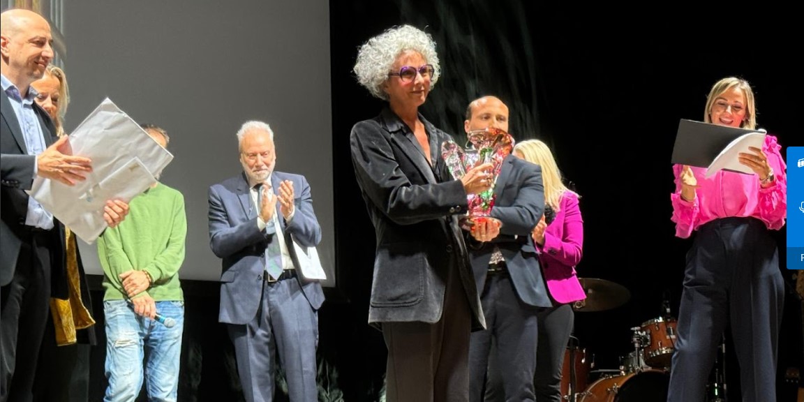 Premiazione vincitrice Premio Mestre Pittura 2024