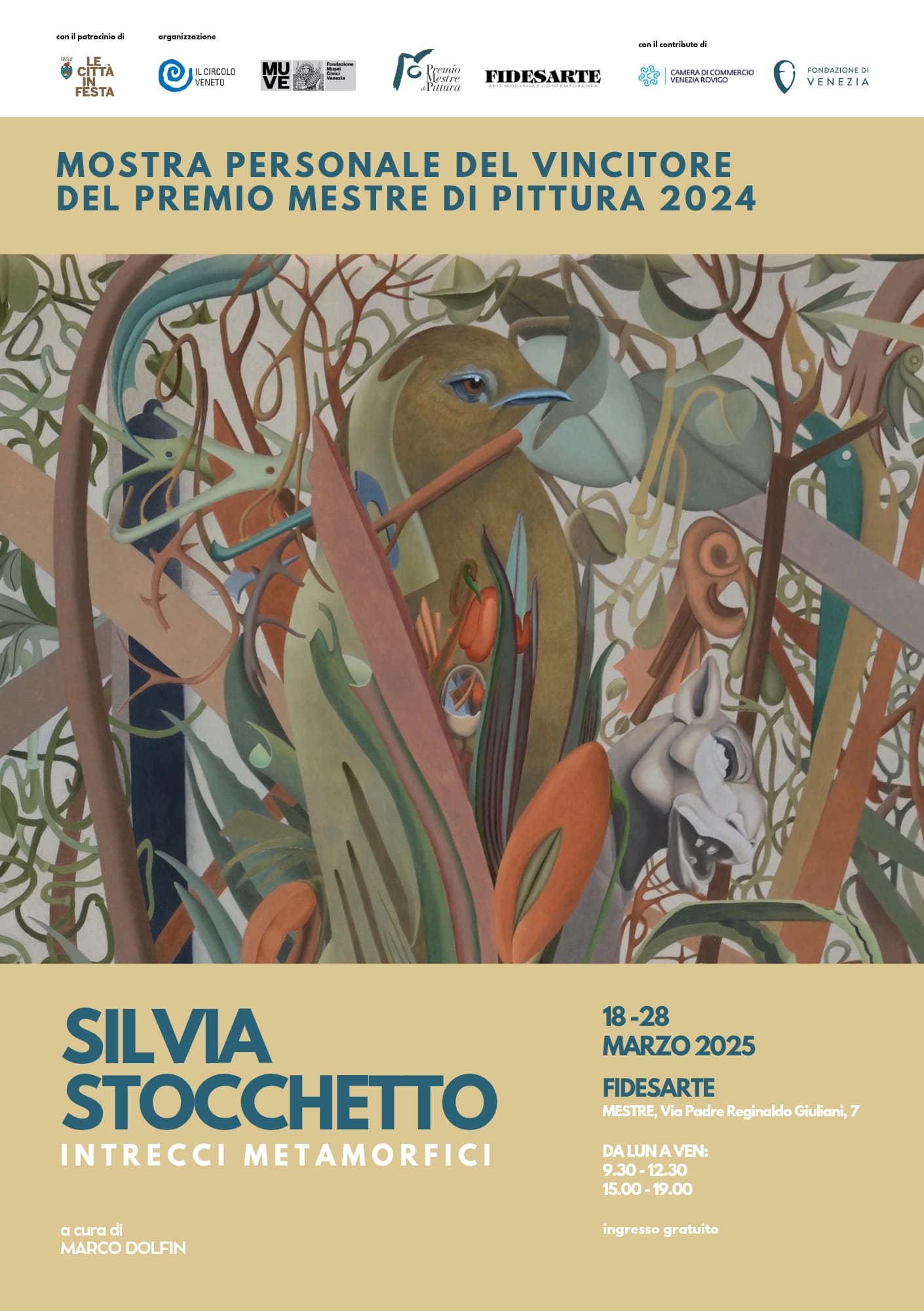 Mostra Personale della vincitrice del Premio Mestre Pittura 2024